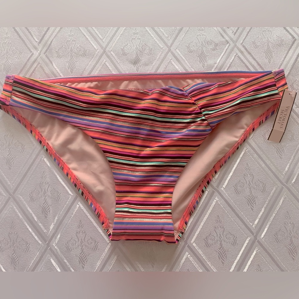 Victoria's Secret Multicolor Bikini Bottom, size M, New